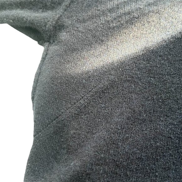 Zadig & Voltaire Nox Star Patch 100% Cashmere Hooded Sweater Black XS luxury - Picture 10 of 16